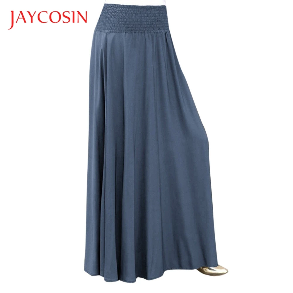 Женская плиссированная юбка JAYCOSIN винтажная однотонная длинная Плиссированная