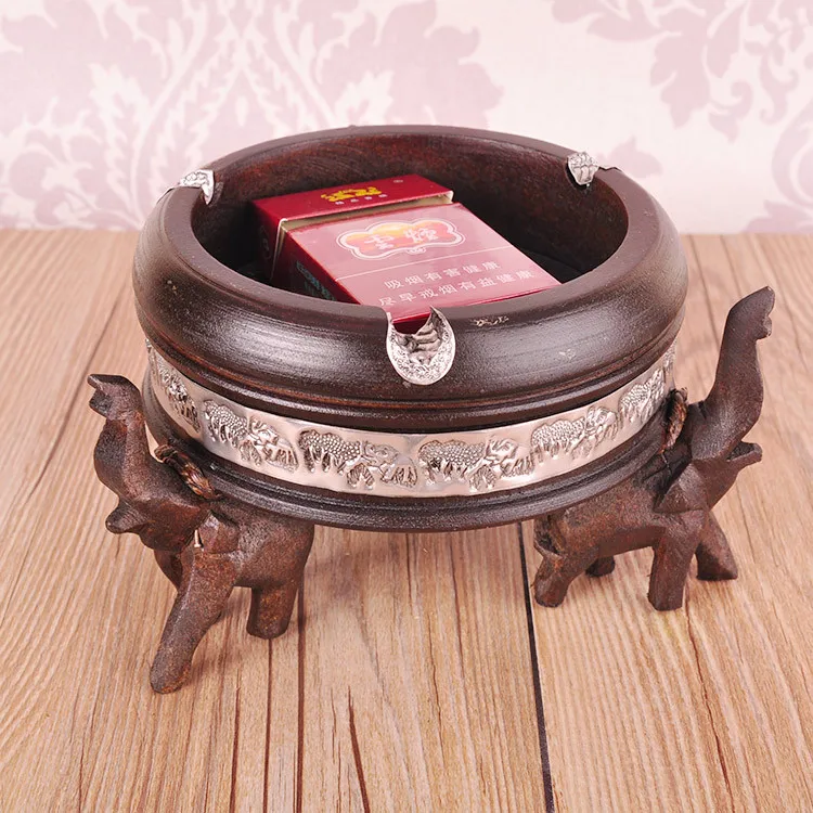 Новогодняя креативная пепельница для автомобиля художественная мебель в стиле