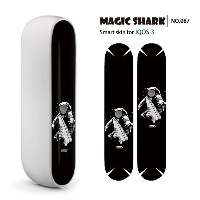 Magic Shark Skeleton Popeye Merry Christmas Batman Tiger Code Skull 2.5D Case Cover Wrap Sticker for IQOS 3 3.0 085-100 | Мобильные
