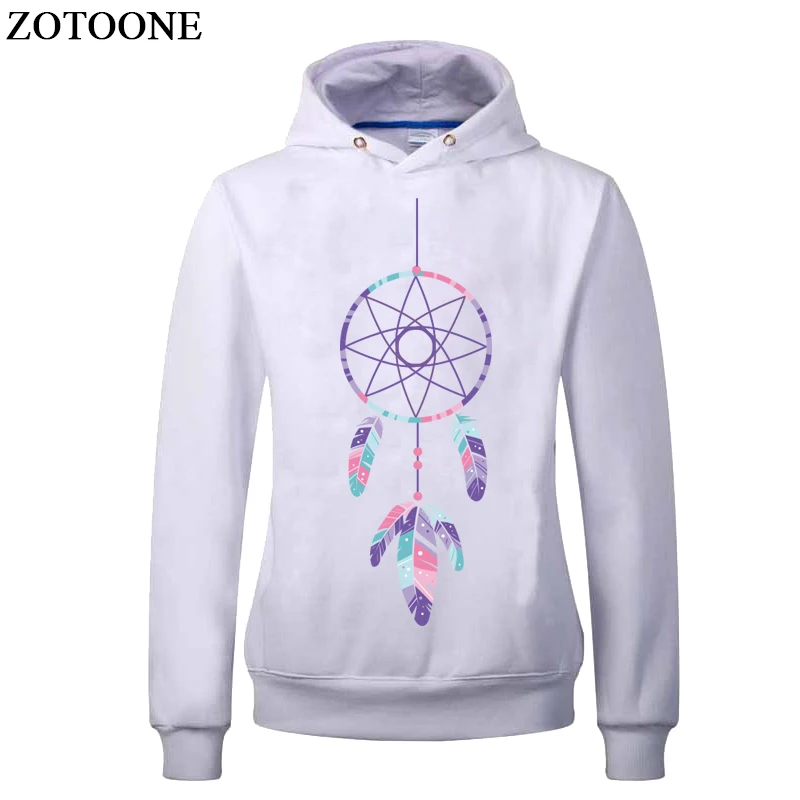 ZOTOONE Ловец снов патч утюг на передачи Фламинго цветок письмо нашивки для одежда