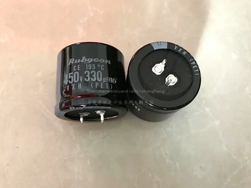 5 шт./10 шт. японский Рубин RUBYCON 450v330uf VXH 35x35 мм алюминиевый электролитический