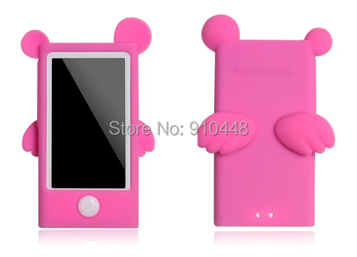 Чехол для Ipod Nano 7, чехол карамельного цвета, Мягкий ТПУ силиконовый чехол в стиле ангела дьявола для Apple iPod Nano 7, Защитная крышка для экрана