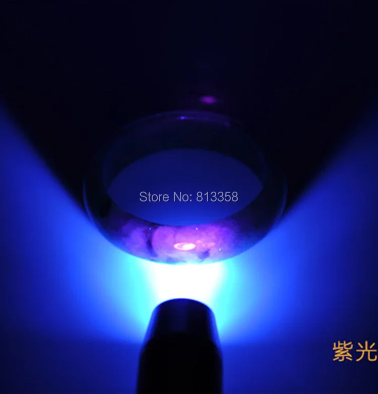 AloneFire SV310 5 Вт CREE светодиодный Белый УФ желтый светодиодный светильник драгоценный камень Янтарный нефрит ювелирные изделия вспышка светильник фонарь