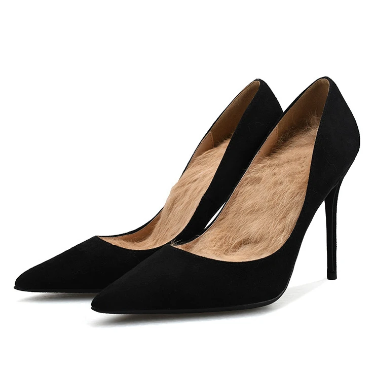 Туфли лодочки большого размера 2019 модная женская обувь с острым носком