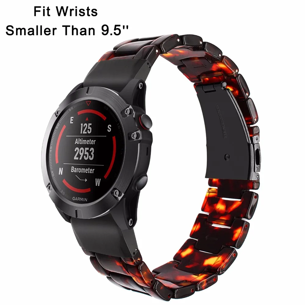 26 мм Quick Release простой форме смолы ремешок для наручных часов Garmin Fenix 5X/5X Plus/Redmi 3/3 HR/D2/спуск MK1 ремешок для часов спортивный ремешок для часов Wristband