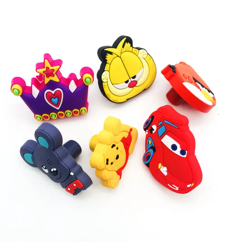 1 шт. Симпатичные ручки и для безопасности детей красочная мультяшная ручка