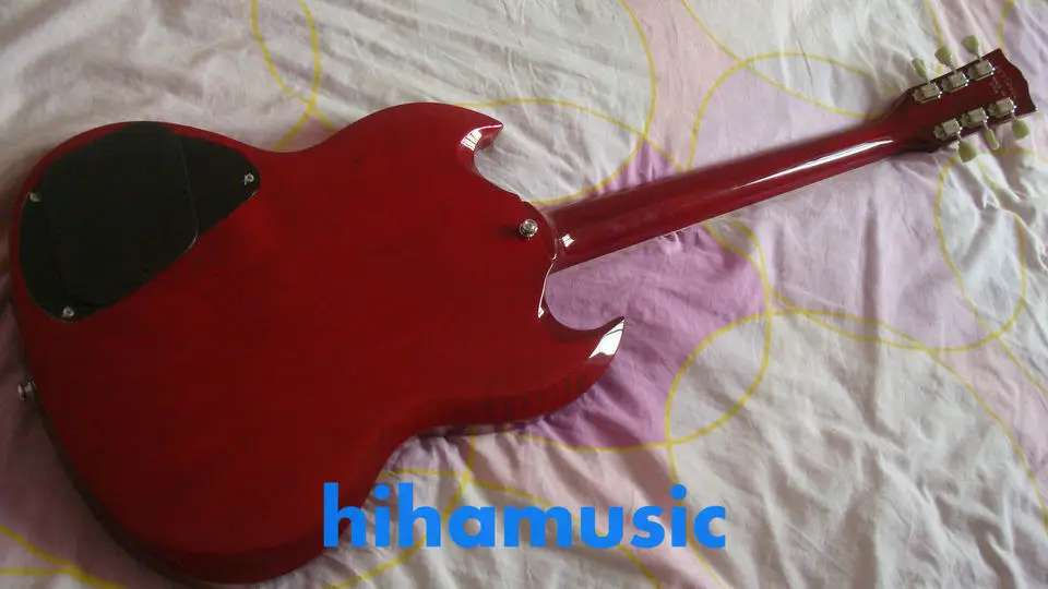 Регулируемая красная гитара Бесплатная доставка SG 61 бесплатная розетка из