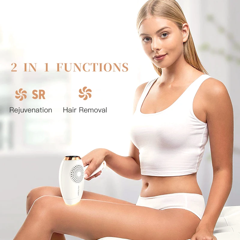 Lescolton IPL эпилятор, постоянное лазерное удаление волос, ЖК-дисплей, 350000 импульсов, лазерный триммер для бикини, фотоэпилятор