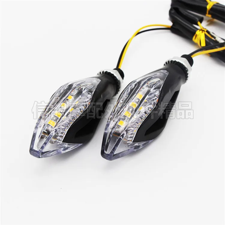 Двойные линзы Индивидуальный индикатор для мотоцикла запчасти светодиодный