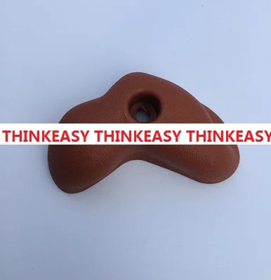 THINKEASY пластиковые скальные детские домашние скалолазание настенные скальные камни детские спортивные уличные игровые площадки Бодибилдинг игровой инструмент - Цвет: 15cm single hole
