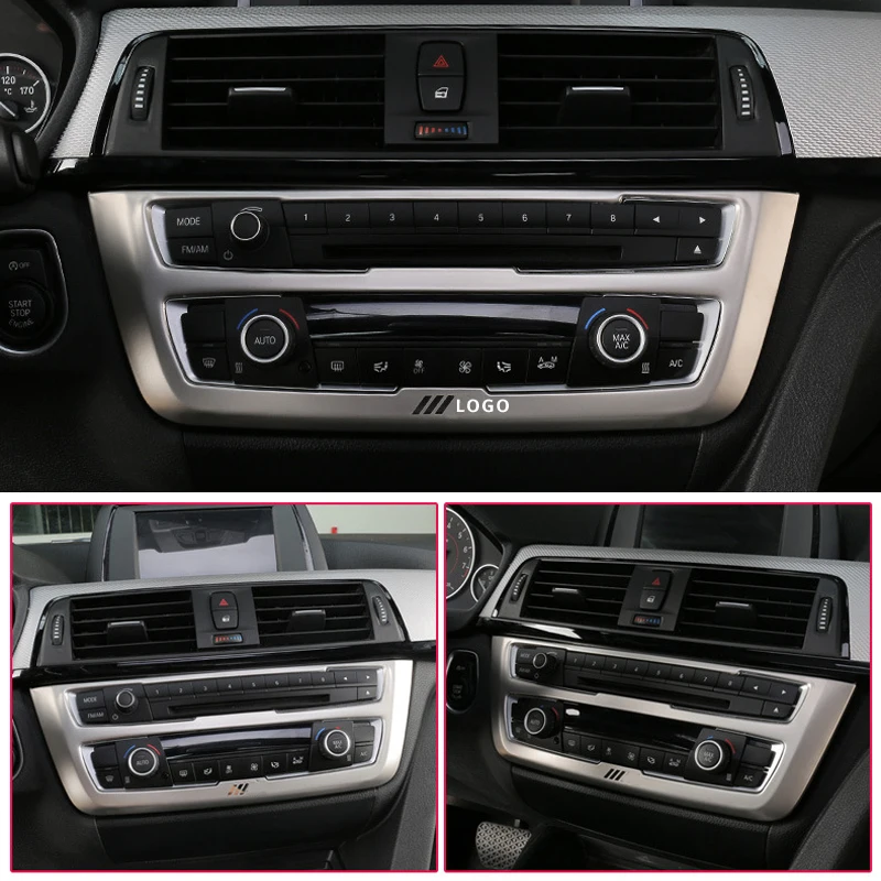 Аксессуары для BMW F30 F34 320i 3 серии кнопки переключателя фар из нержавеющей стали