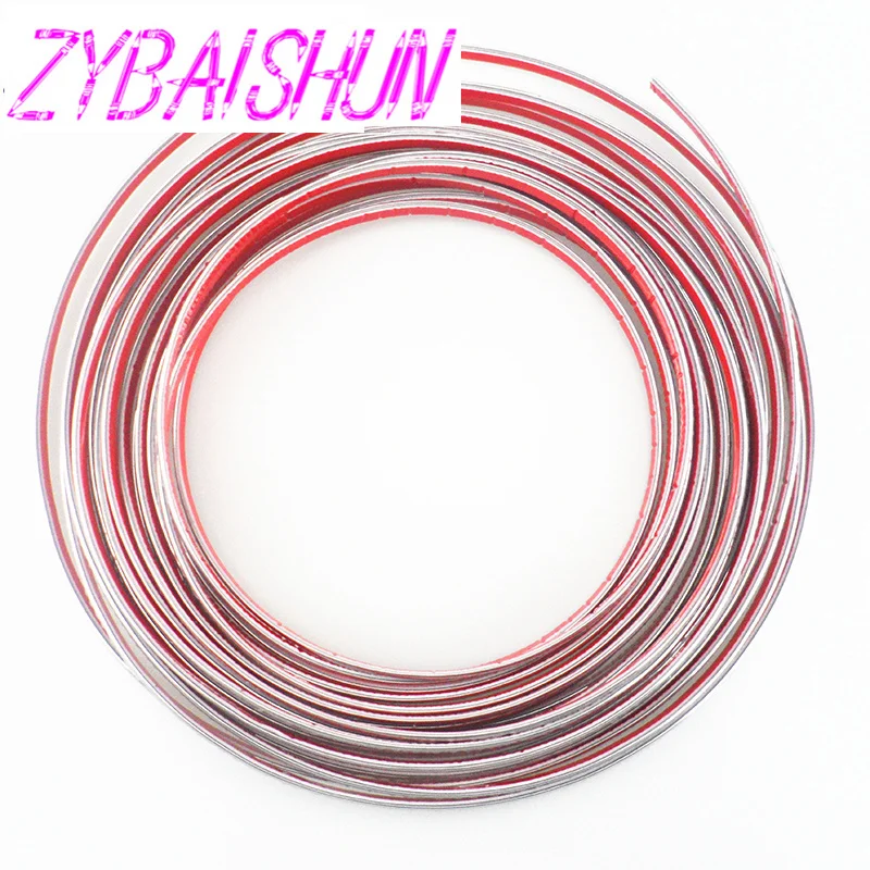 10mm x 15m car chrome hair styling tools decoration band decoration for BMW all series 1 2 3 4 5 6 7 X E F-series E46 E90 X1 X3