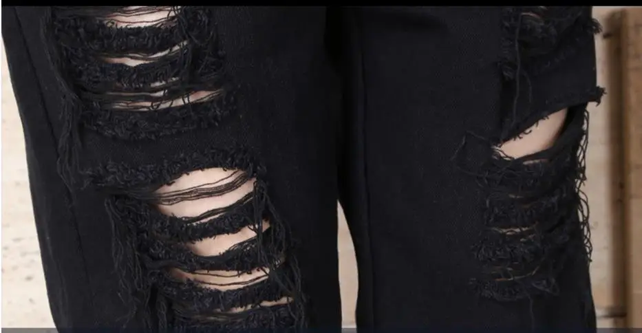 Женские джинсы с эластичным поясом размеры до 4XL 2019|Джинсы МОМ| |