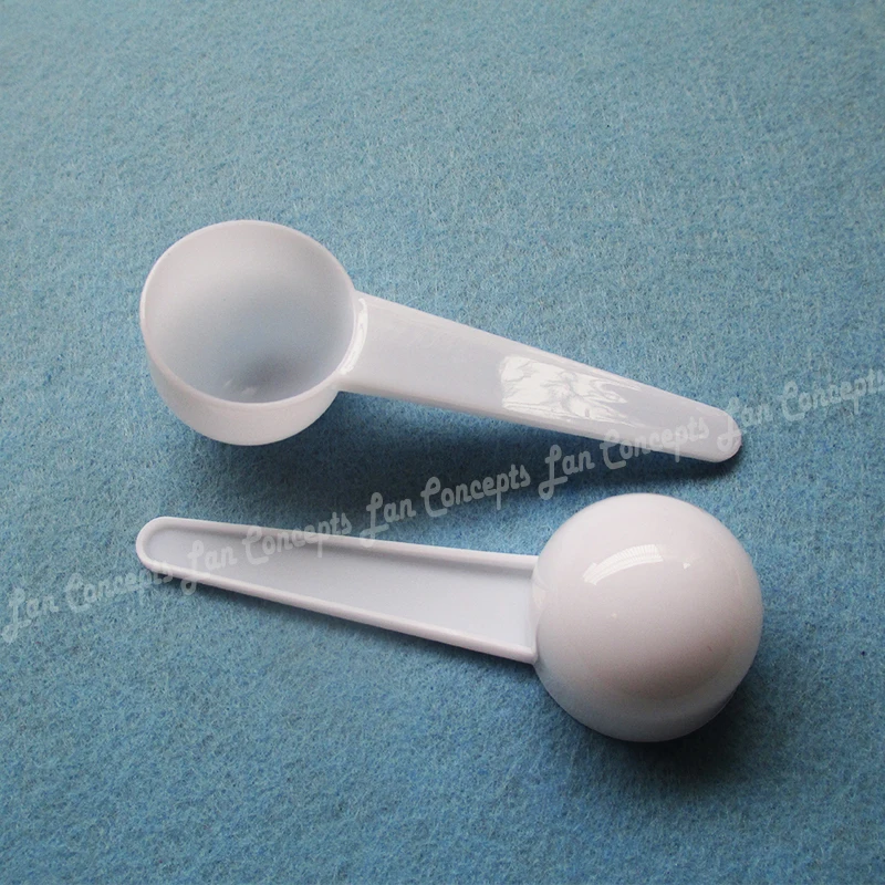 Пластиковая мерная ложка 10 г/20 мл г полипропиленовая для медицинского молока