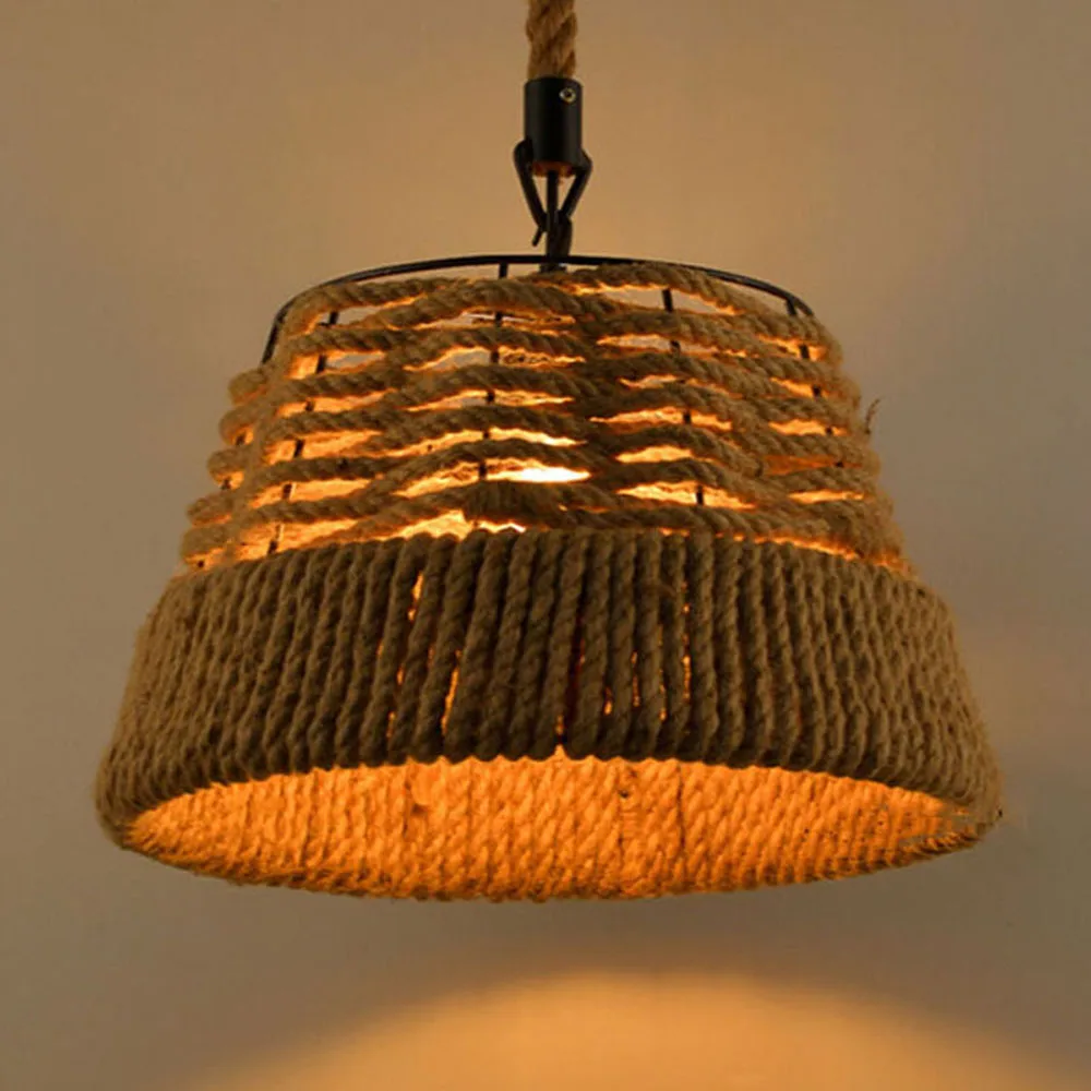 Креативная пасторальная Подвесная лампа Лофт в скандинавском ретро стиле для