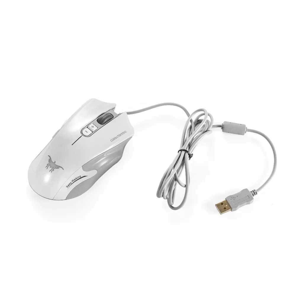 GOOYIYO - Professional Gaming Mouse Adjustable 4800 DPI Wired Mice 7 Button 6 LED Color Ergonomics PC Computer Gamer | Компьютеры и