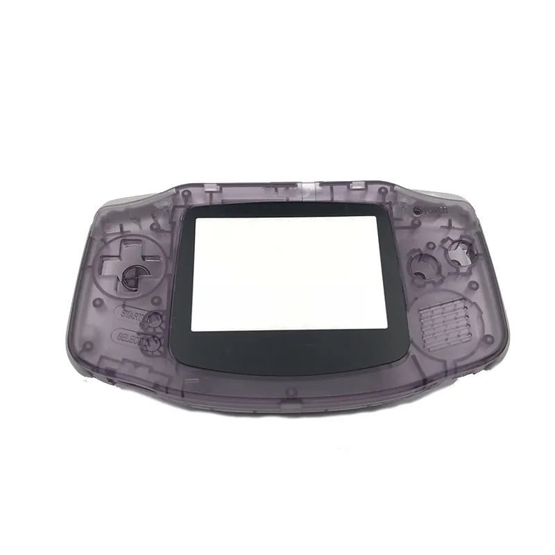 20 комплектов для Gameboy Advance Shell Полный корпус чехол для nintendo GBA Корпус чехол - Цвет: Clear purple New