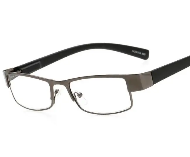 2017 новые мужские и женские металлические очки для чтения квадратная оправа очков