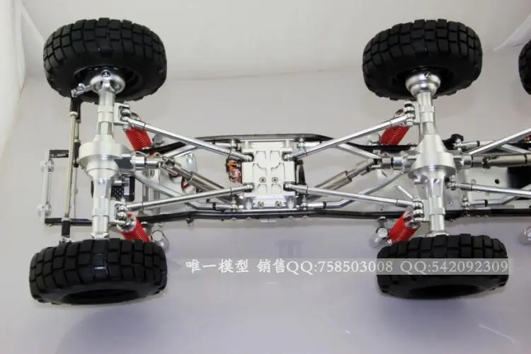 Новый Super off Road 6X6 грузовика 1/10 весы RC 6WD Rock Cralwer металлическая рама + шасси | Игрушки