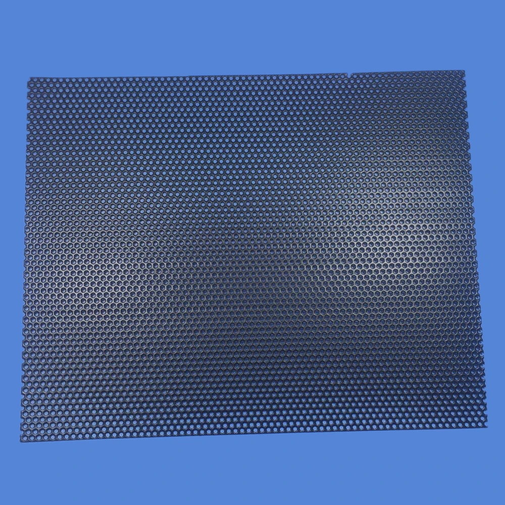 210x160mm-4 автомобильный аудио твитер спикер преобразования чистая Крышка декоративный круг квадратная металлическая сетка решетка защита# черный