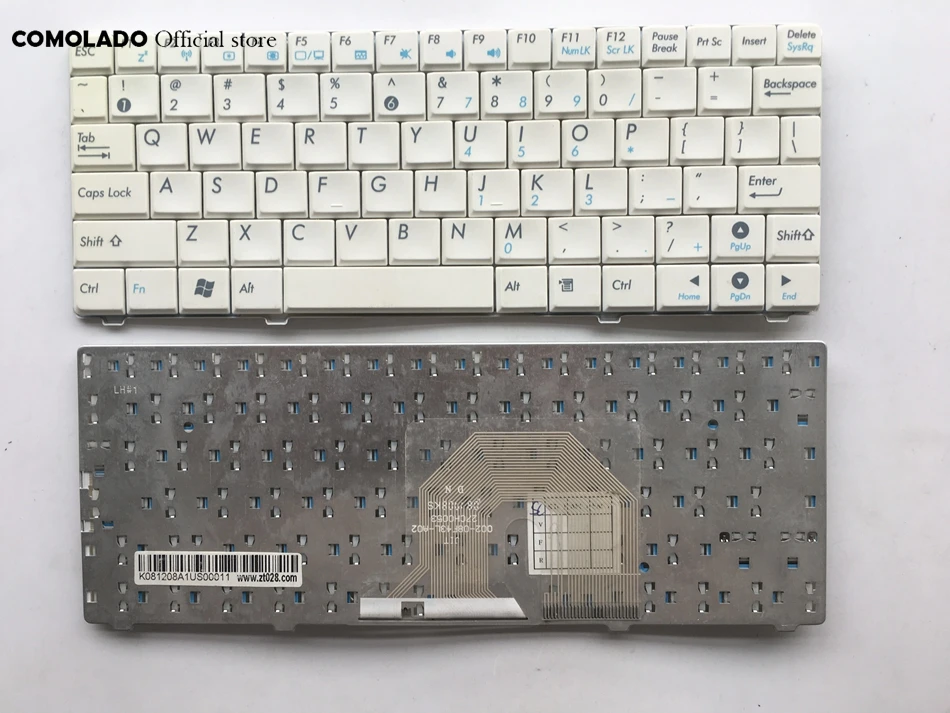 Английская клавиатура для Asus 900Ha 900Ax T91 900SD черно-белая и черная ноутбука US Layout |
