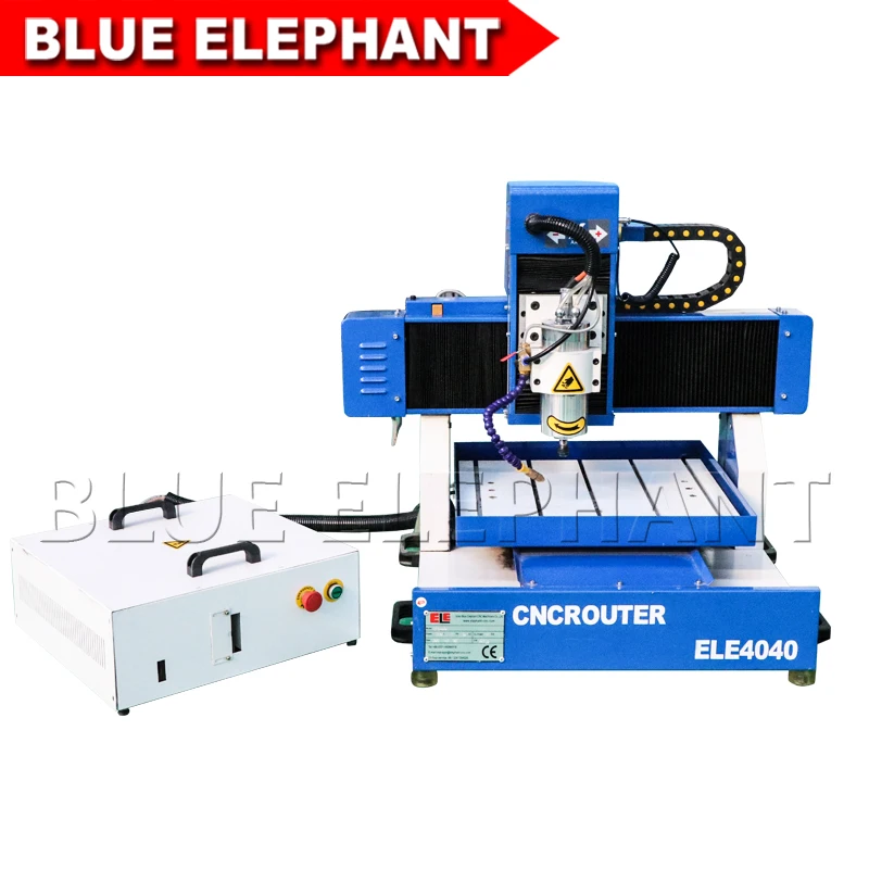 Деревообрабатывающее оборудование с ЧПУ blue elephant прямого производства mini CNC wood