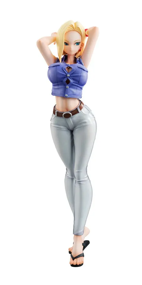 Джинсы Dragon ball Z на Android No. 18 Lazuli Ver Dragonball для девочек экшн фигурки игрушки 25