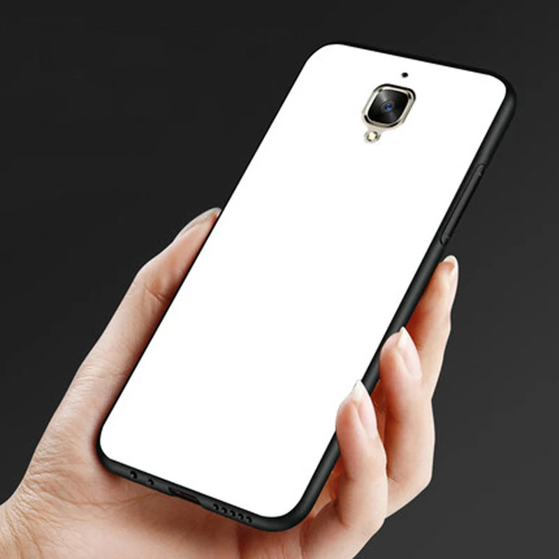 Чехол-накладка для Oneplus 3T из закаленного стекла с градиентным покрытием 1 + -