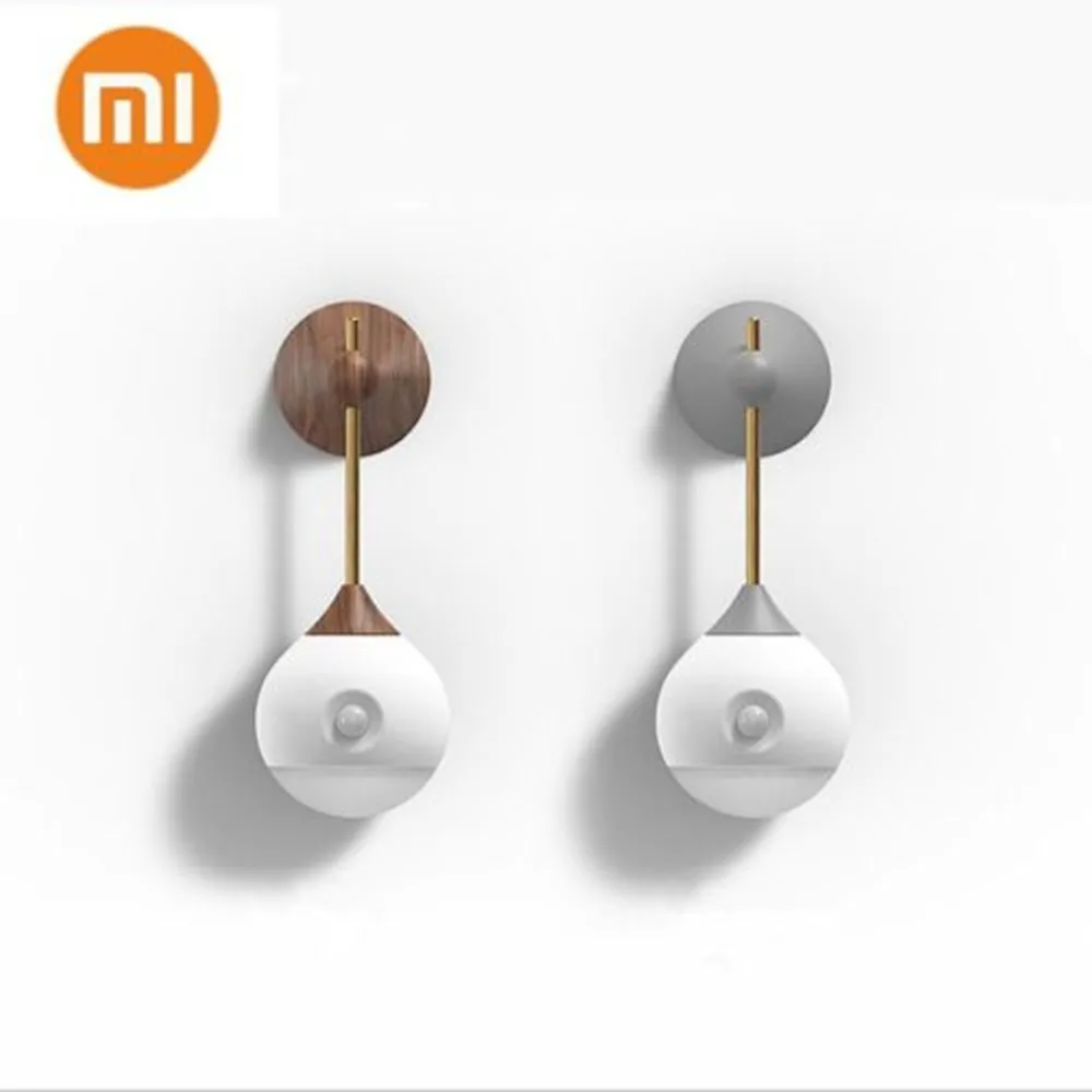 Xiaomi Sothing сенсорный светильник Настенный светильник 120 градусов Инфракрасный индукционный usb зарядка съемный ночник