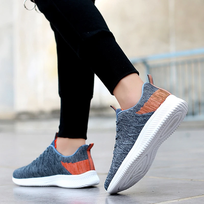 Popular style Casual shoes Lace-up Men Shoes Fashion brand Spring Summer Flat Solid Male 5 | Обувь