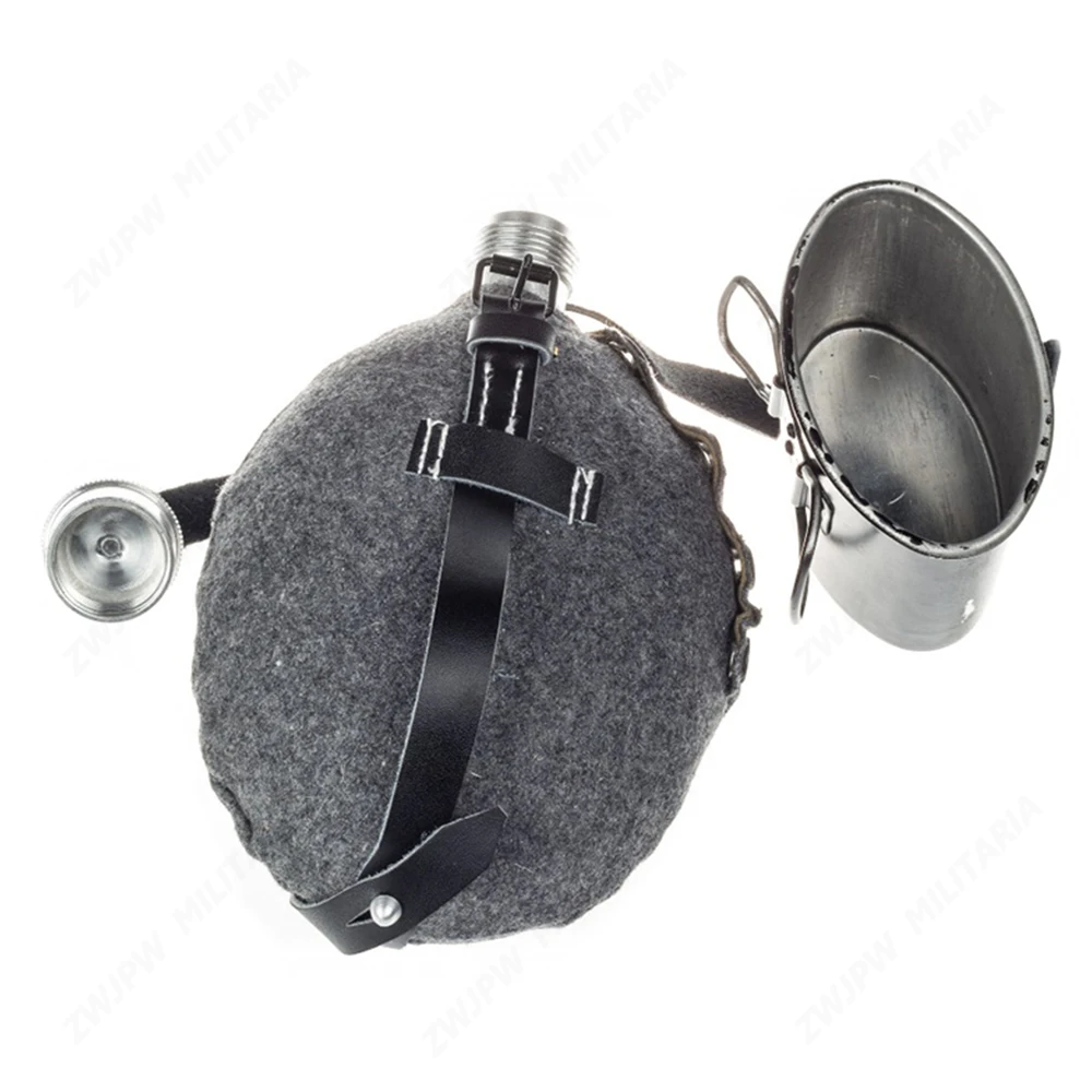 WW2 столовая Второй мировой войны с крышкой Набор Открытый походный чайник | Спорт