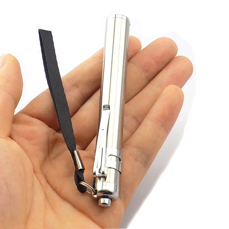 Портативный мини фонарик Penlight компактный с аккумулятором AAA|mini flash light|flash lightpowerful