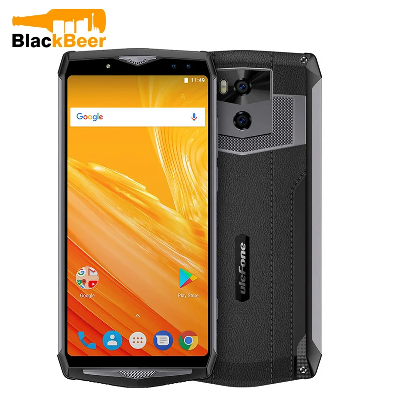 Ulefone power 5 мобильный телефон MTK6763 Восьмиядерный 6 ГБ + 64 Android 8 1 смартфон 21 МП