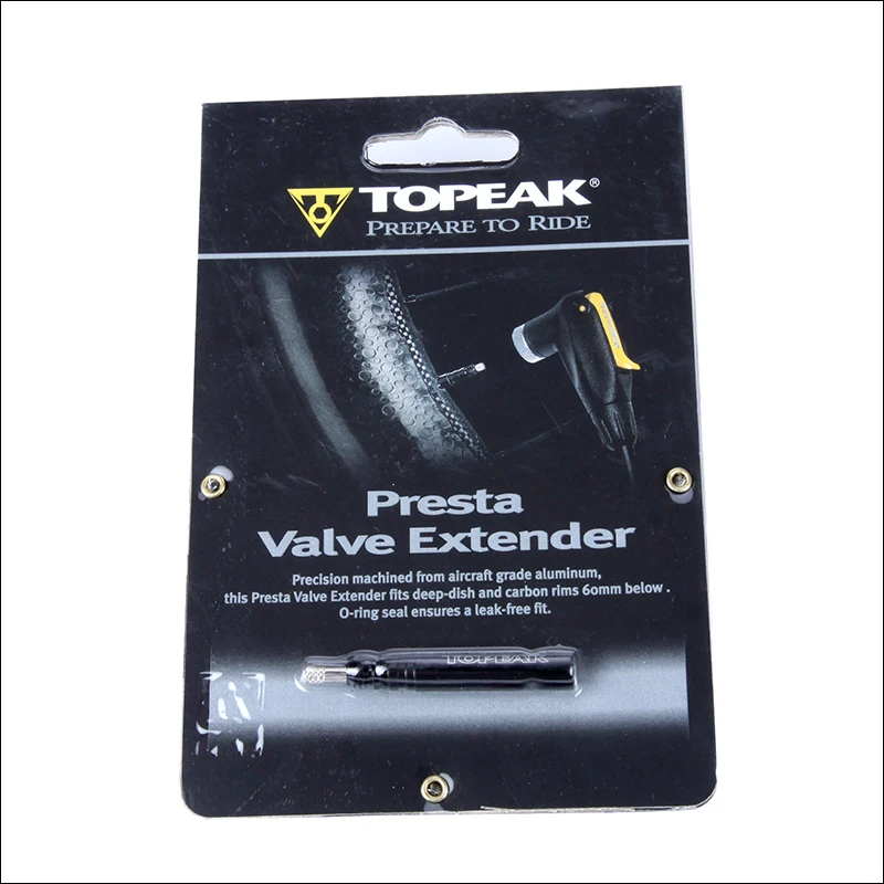 Topeak удлинитель клапана Presta для дорожного велосипеда внутренний трубки 43 мм