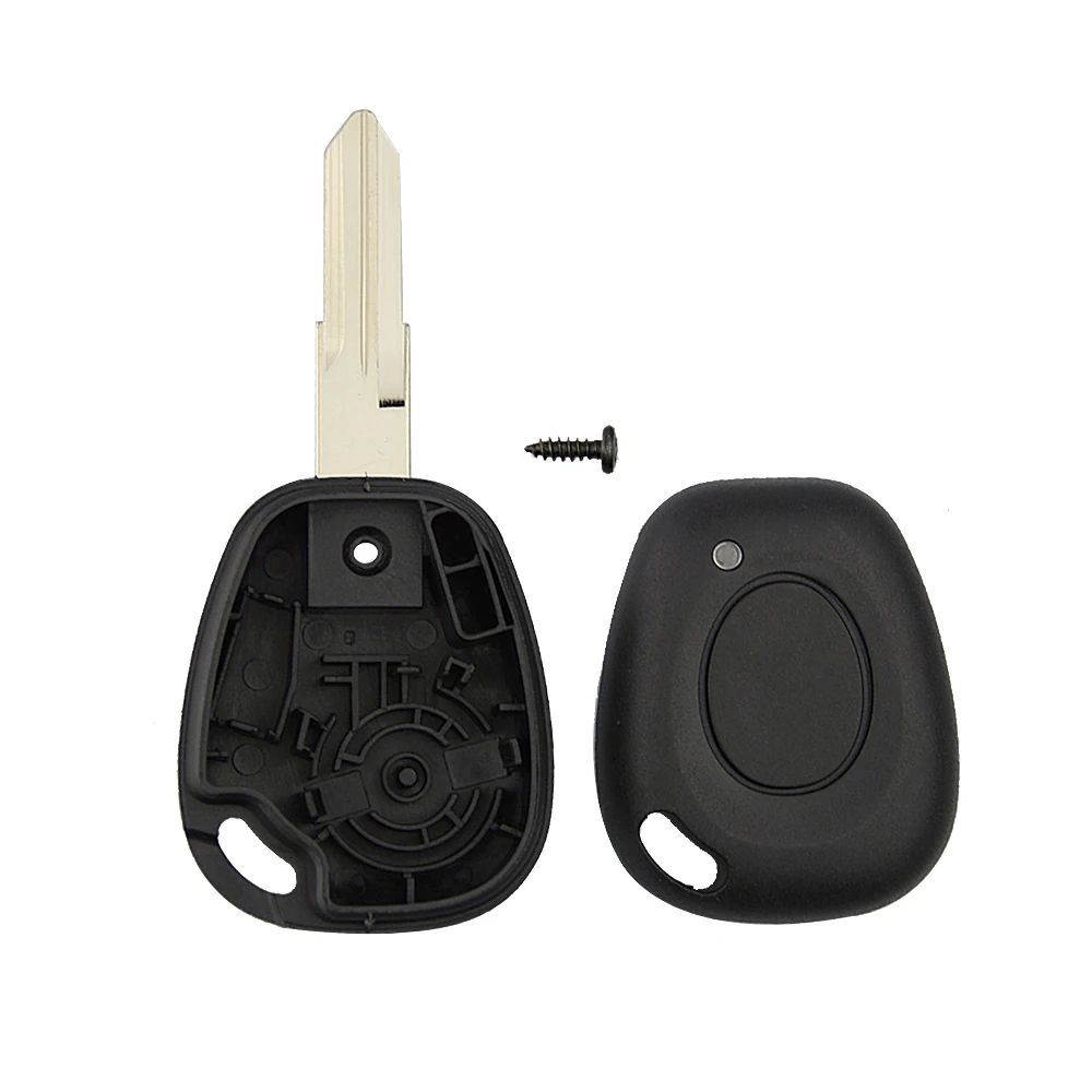 OkeyTech 1 кнопка для Renault Megane Scenic Laguna Espace Teddy Clio удаленный Автомобильный ключ чехол