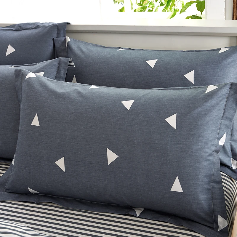 Набор постельного белья из 100% хлопка набор с геометрическими узорами