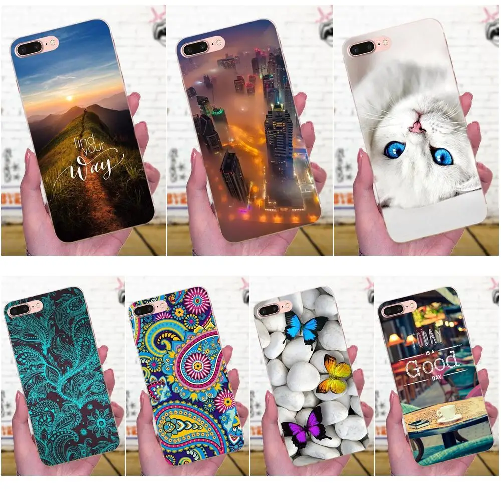 Красивый мягкий чехол из ТПУ для Huawei Mate 7 8 9 10 20 P8 P9 P10 P20 P30 Lite Plus Pro 2017|Чехлы-накладки|