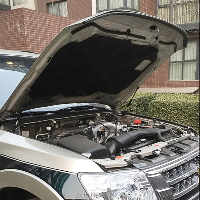 Для Mitsubishi Pajero Montero Limited Shogun 2006- крышка двигателя автомобиля стойки Пружинные ударные штанги Гидравлические аксессуары для удочки