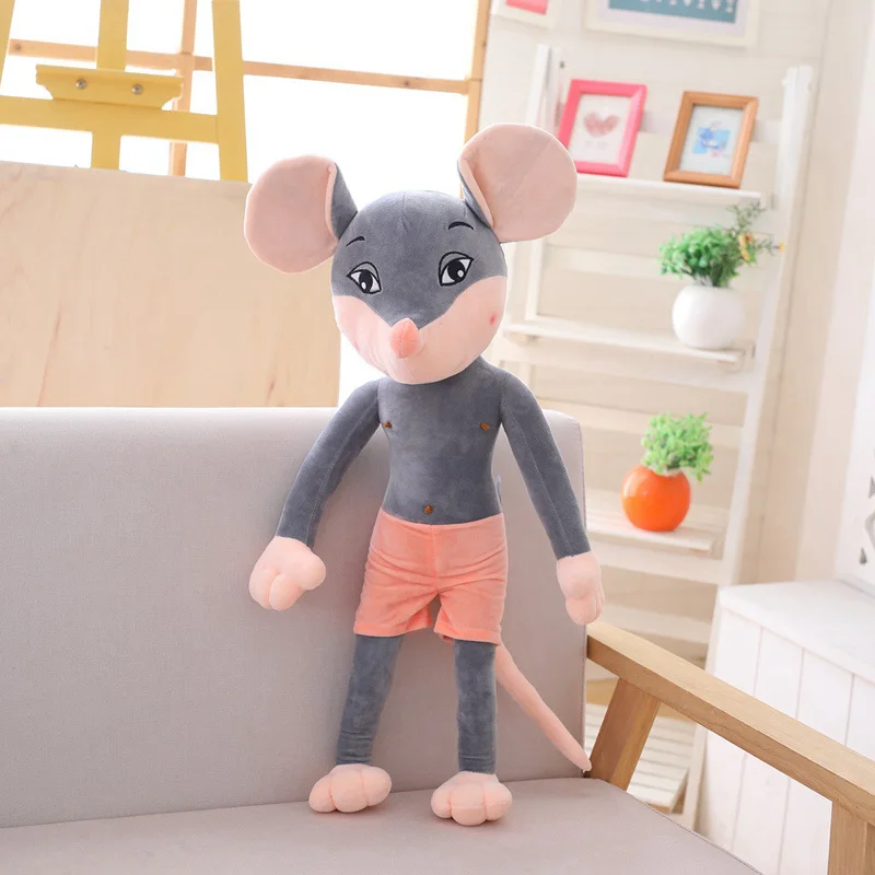 2 1 шт. Kawaii мышь милые мягкие плюшевые животные мультфильм детские игрушки для девочек дети ребенок день рождения Рождественский подарок пара кукла мышка - Цвет: 2