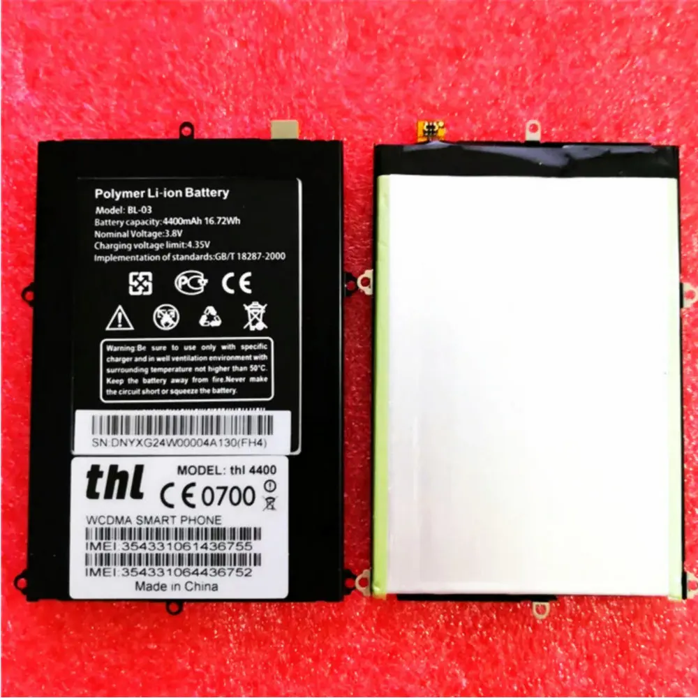 100% оригинал 4400 мАч BL-03 Аккумулятор для THL смартфон | Мобильные телефоны и