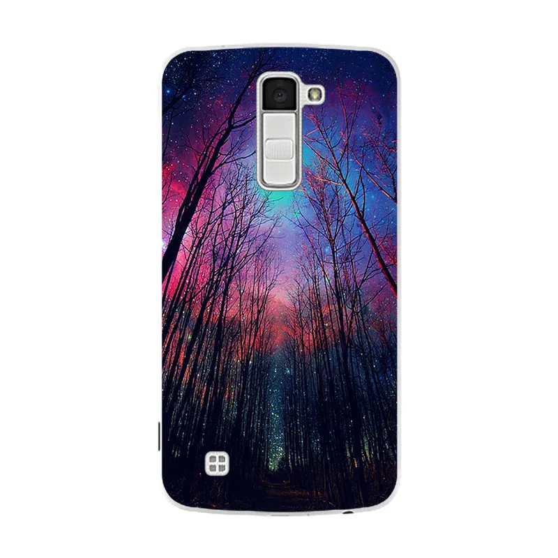 CROWNPRO Мягкий ТПУ чехол для LG K10 чехол для LG K10 LTE K420N K430 K430DS окрашенный защитный чехол на заднюю панель телефона для LG K10 - Цвет: XKL