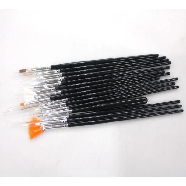 2019 NEW HOT Fashion Women Girls 15Pcs Nail Art Designer Pen Tools Free ship N05 |