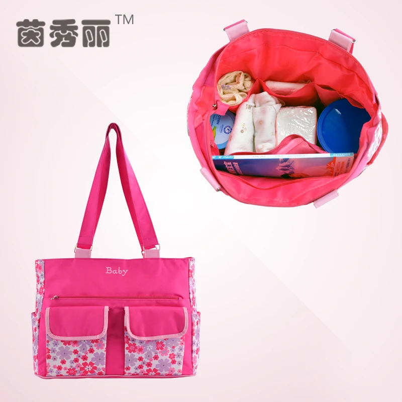 Вместительная модная многофункциональная сумка для мамы Комплект пеленок