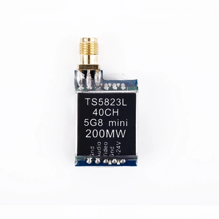 TS5823L/TS5828L 5,8G 40CH 200 МВт/600 мВт мини Аудио Видео AV передатчик Tx для FPV QAV 210 QAVR 220 Дрон аэрофотосъемка - Цвет: TS5823L 200mw