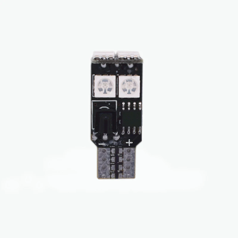 

W5W 147 168 194 161 T10 multi-color T10 RGB Clearance Lights reading lights License Plate Light door Light with remote control