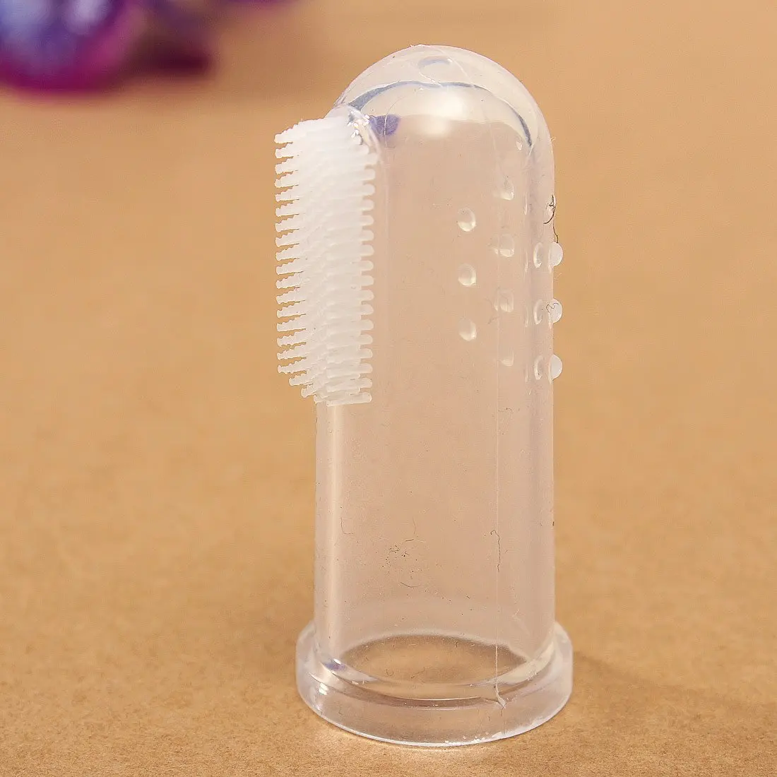 Kids Baby Finger Toothbrush Infant Soft Silicone Teeth Rubber Massager Brush 1PCS | Мать и ребенок