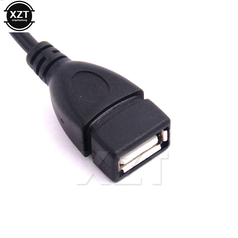 Черные туфли высокого качества 1 шт 20 см влево/вправо под углом 90 градусов USB 2 0 Тип