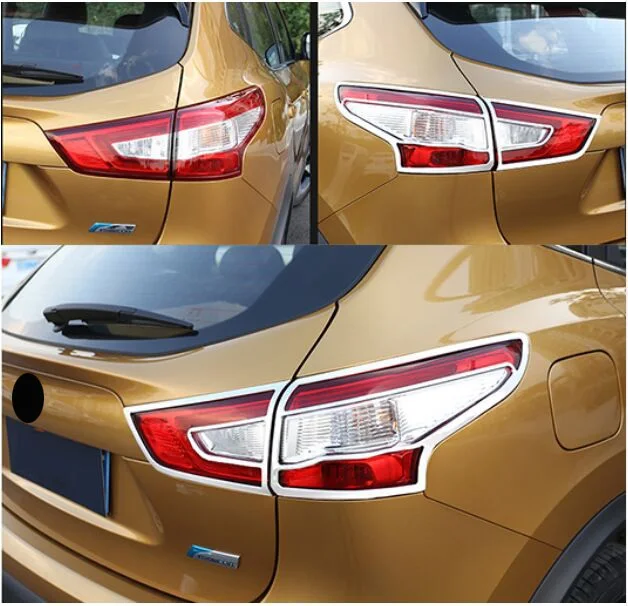 2015 Аксессуары для NISSAN QASHQAI J11 2014 2016 хромированный передний и задний Головной