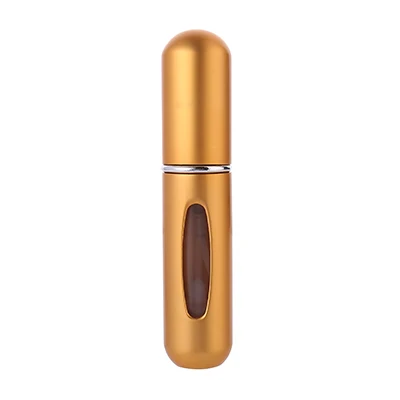 Gold Многоразовые портативные дорожные мини многоразовые удобные пустые парфюмерные флаконы с распылителем косметические контейнеры для путешественника высокого качества - Цвет: Gold