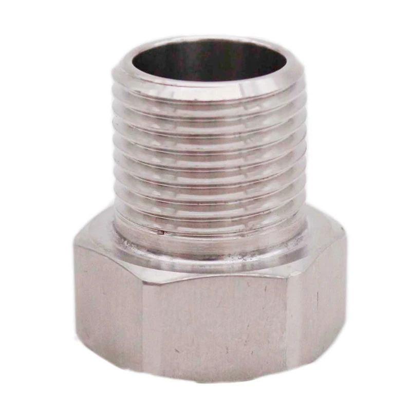 Нержавеющая сталь 5/" Женский BSP x 1/2" Мужской NPT/BSP адаптер доморощенного оборудования